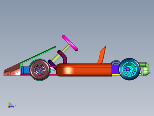 无线遥控汽车卡丁车左视缩略图