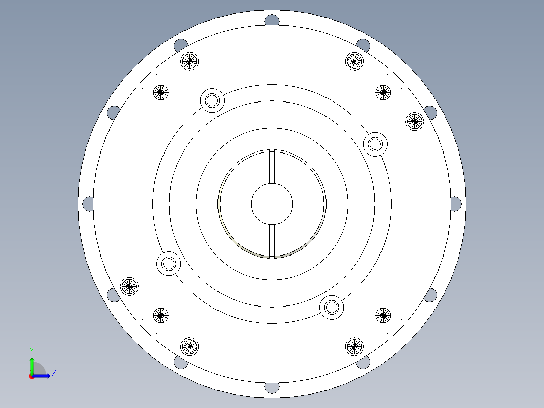 直齿PLH160-L2 19-110-145-M8左视图