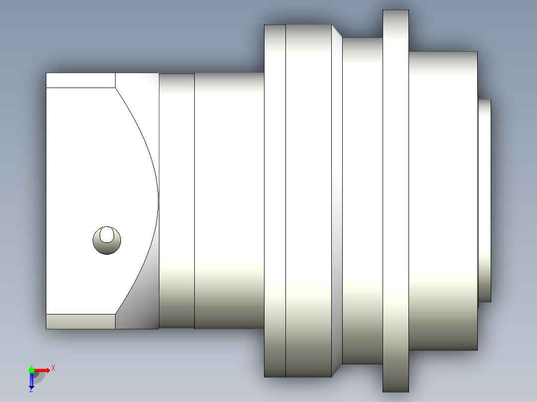 直齿PLH160-L2 19-110-145-M8俯视图