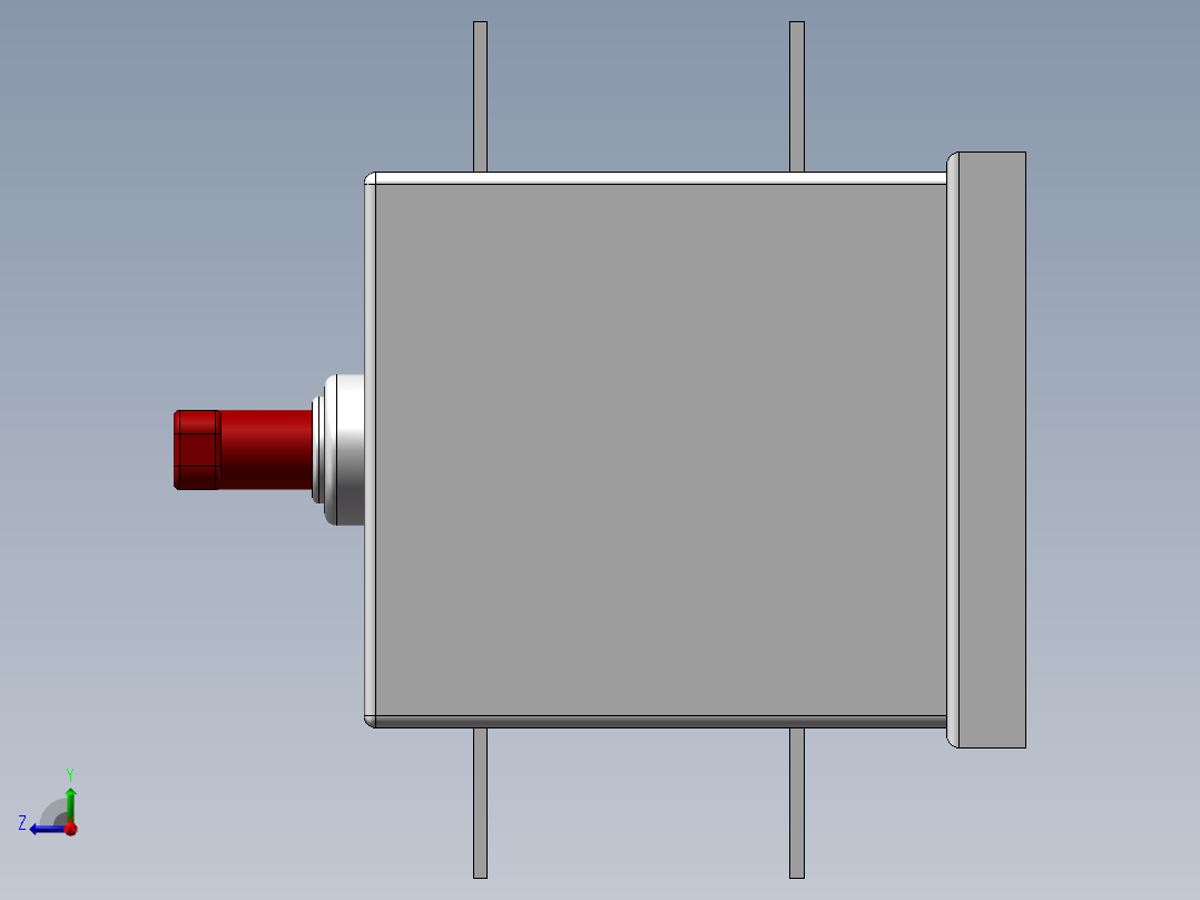 WATSGA-160A-4PCR 施耐德 双电源右视图