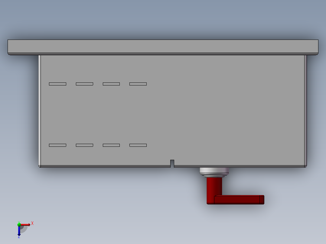 WATSGA-160A-4PCR 施耐德 双电源俯视图