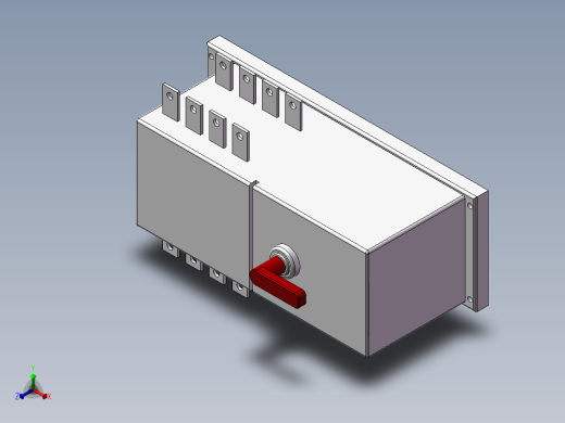 WATSGA-160A-4PCR 施耐德 双电源正等轴测缩略图