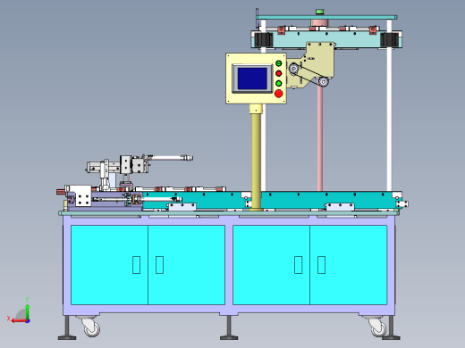 一种皮带线升降设备sw18可编辑后视缩略图