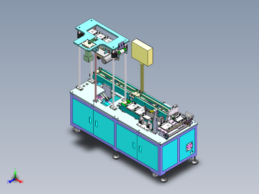 一种皮带线升降设备sw18可编辑正等轴测缩略图