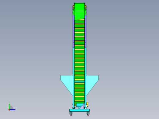 送料提升机step左视缩略图