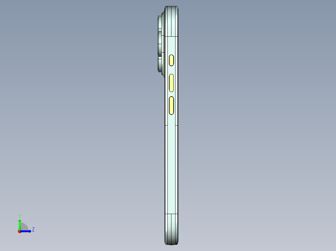 hone16pro手机左视图