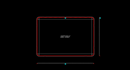 笔记本电脑A面外壳60度折弯模具设计图缩略图