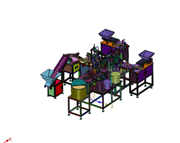 花洒式喷头自动组装机