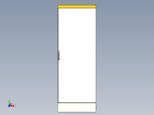 通用型钣金配电箱前视缩略图