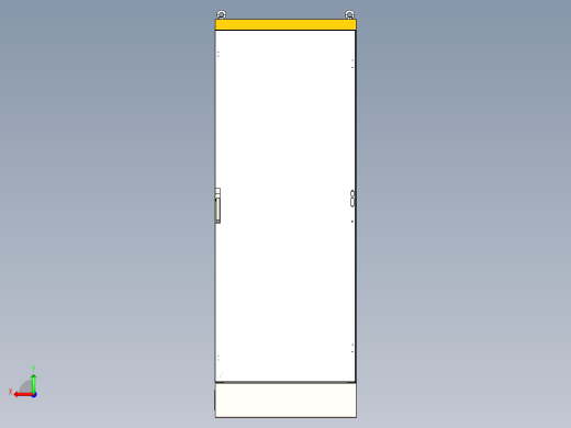 通用型钣金配电箱后视缩略图