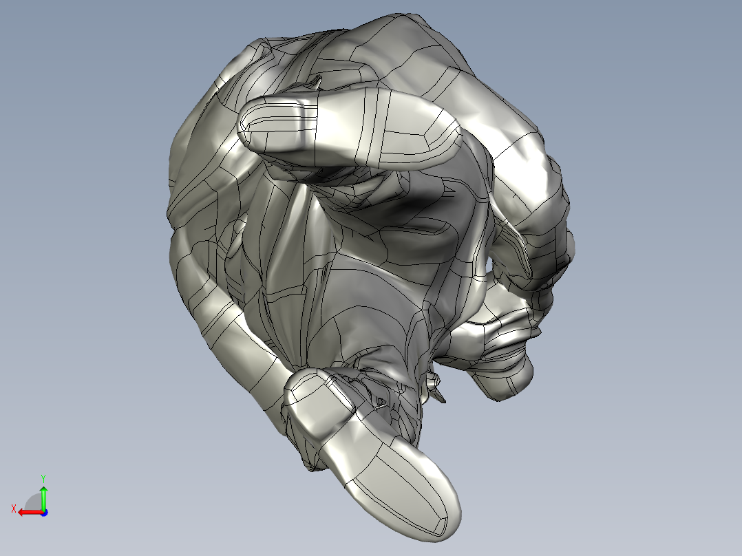 人体模型(117)后视图