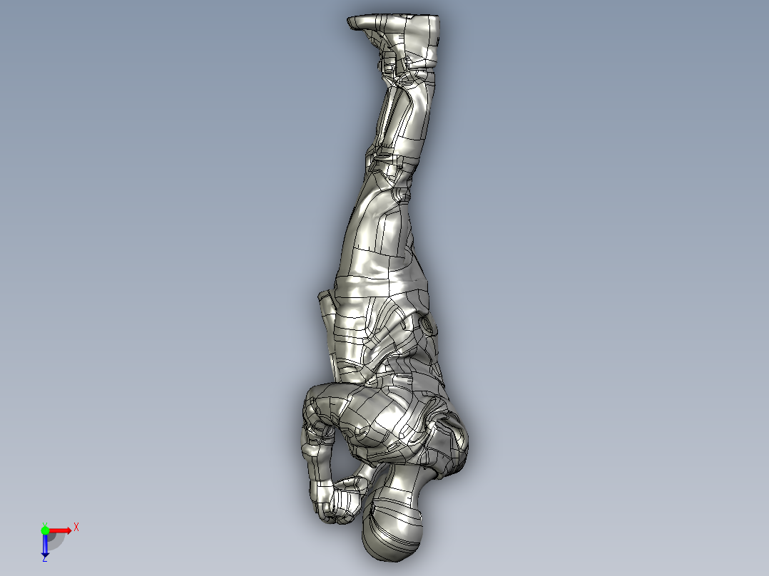 人体模型(117)俯视图