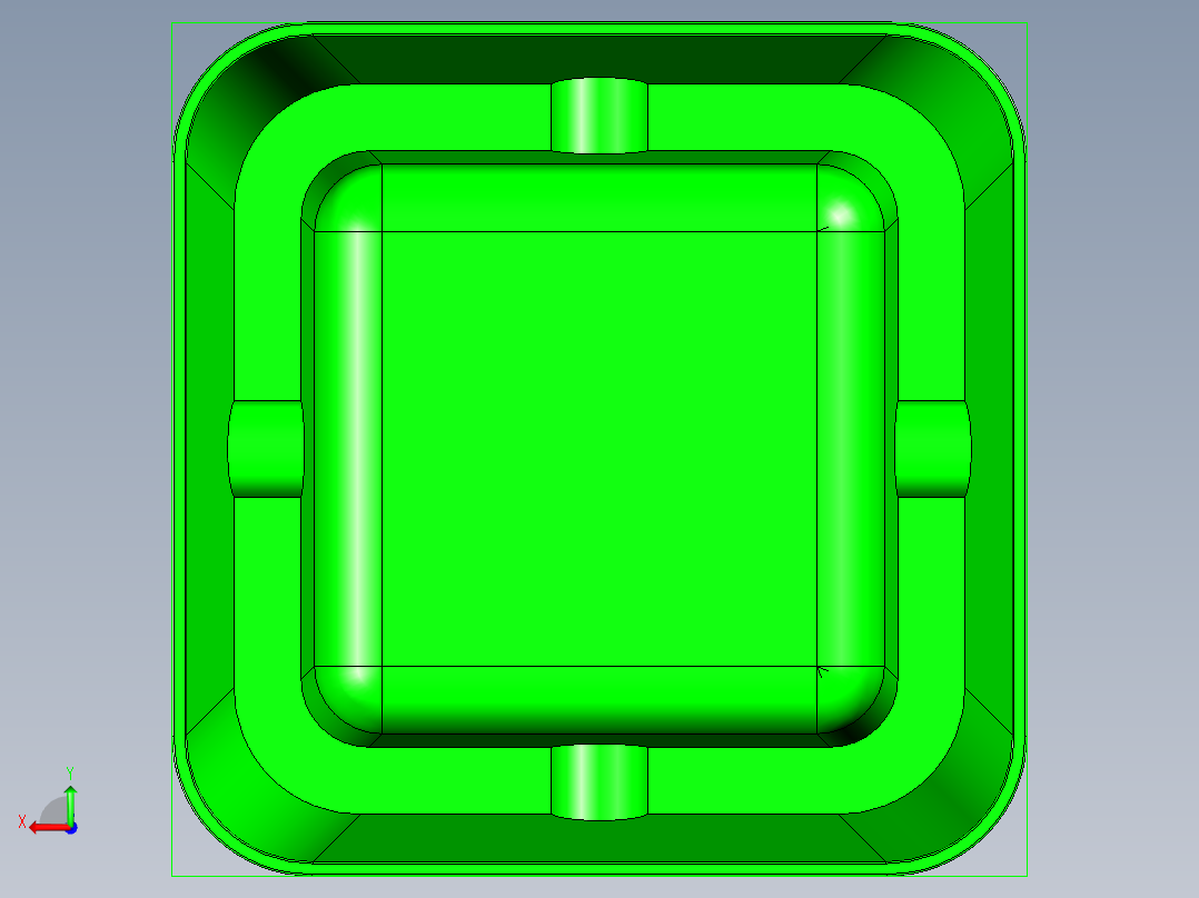 烟灰缸(16)后视图