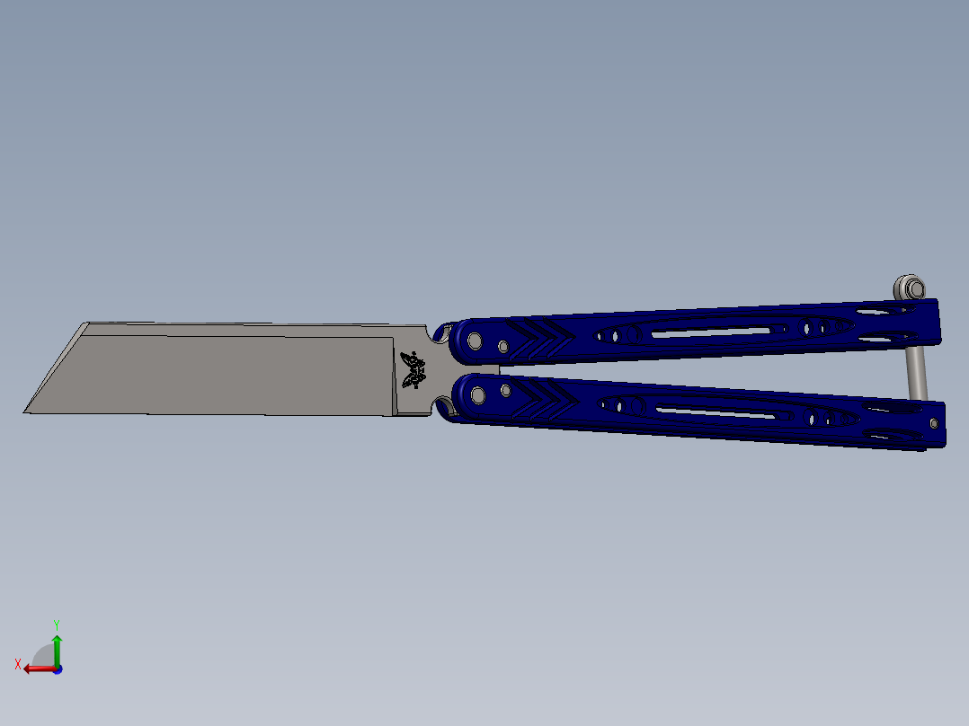 折叠刀、刀 (14)后视图