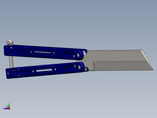 折叠刀、刀 (14)右视缩略图