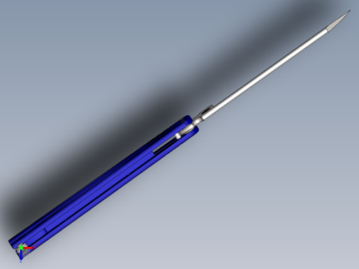 折叠刀、刀 (14)俯视缩略图