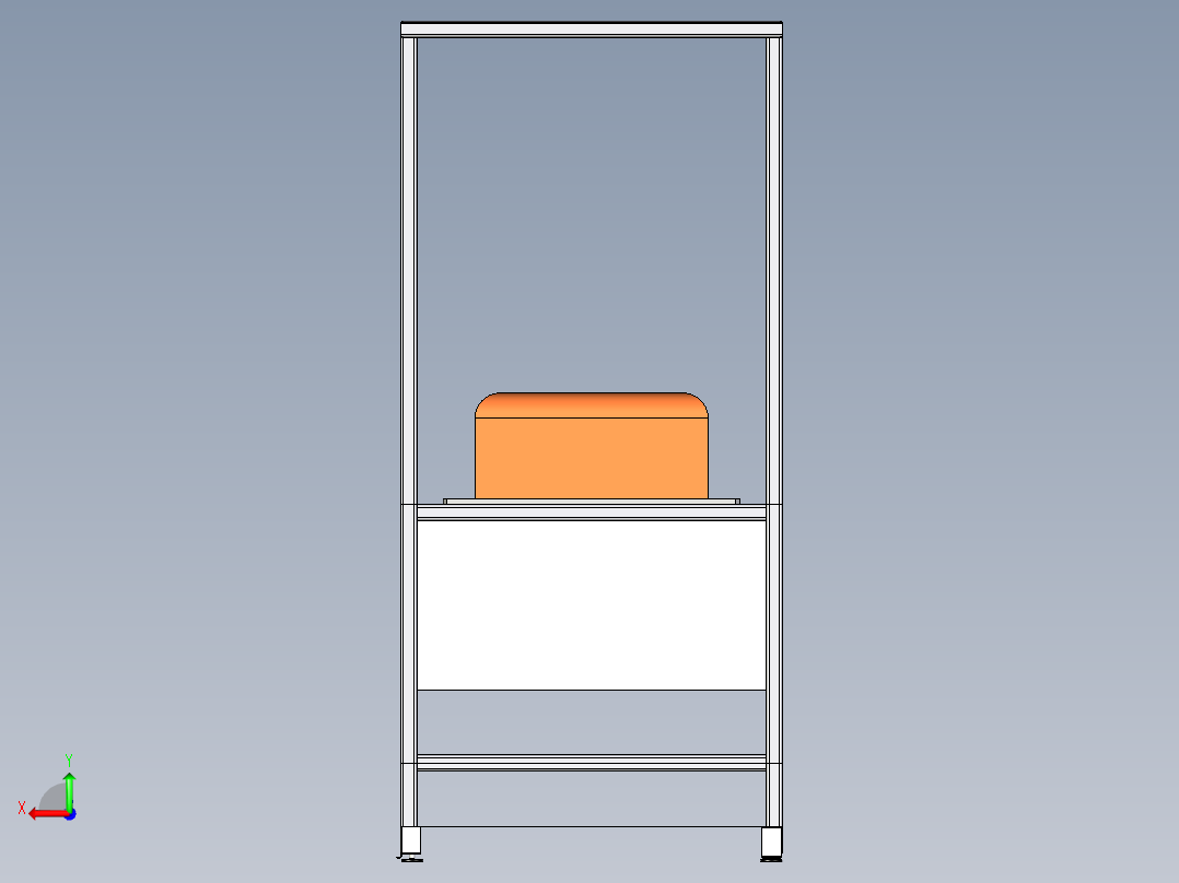 A2004656-单操作工作站后视图