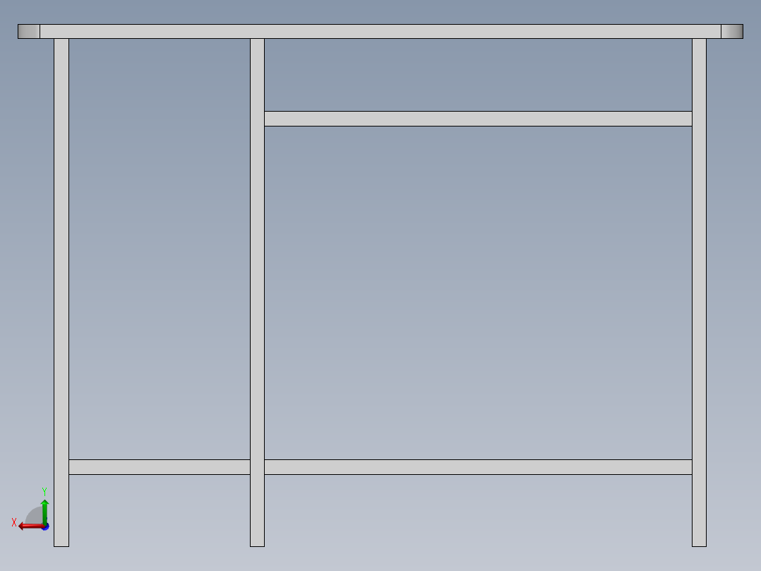 简易电脑桌48后视图