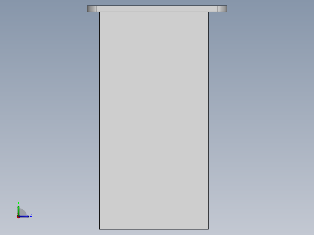 简易电脑桌48左视图