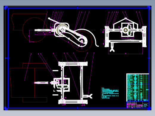 旋耕机传动部分设计含10张CAD图