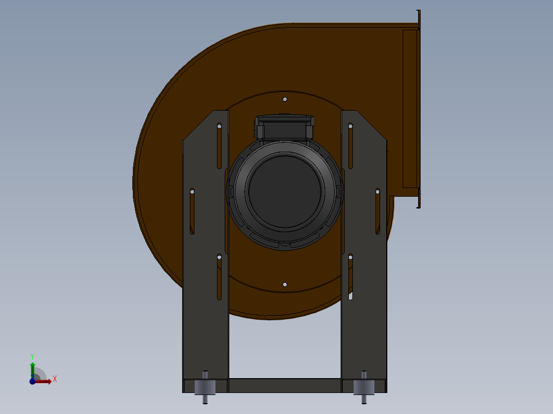 RFC 280I离心风机前视图