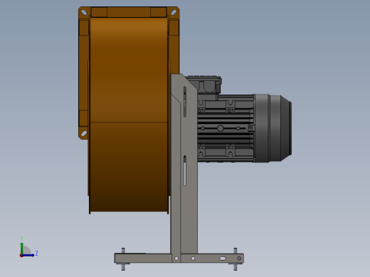 RFC 280I离心风机左视缩略图