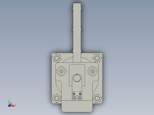 YWP200K4-06-08-00极片张力辊组件前视缩略图