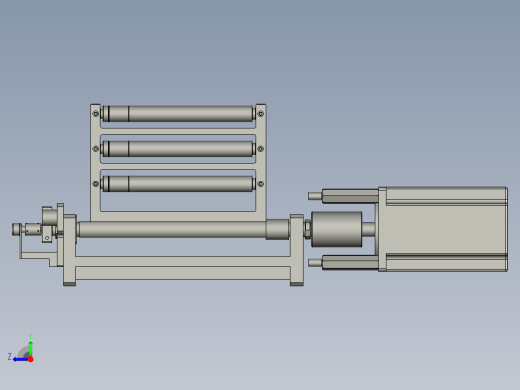 YWP200K4-06-08-00极片张力辊组件右视缩略图