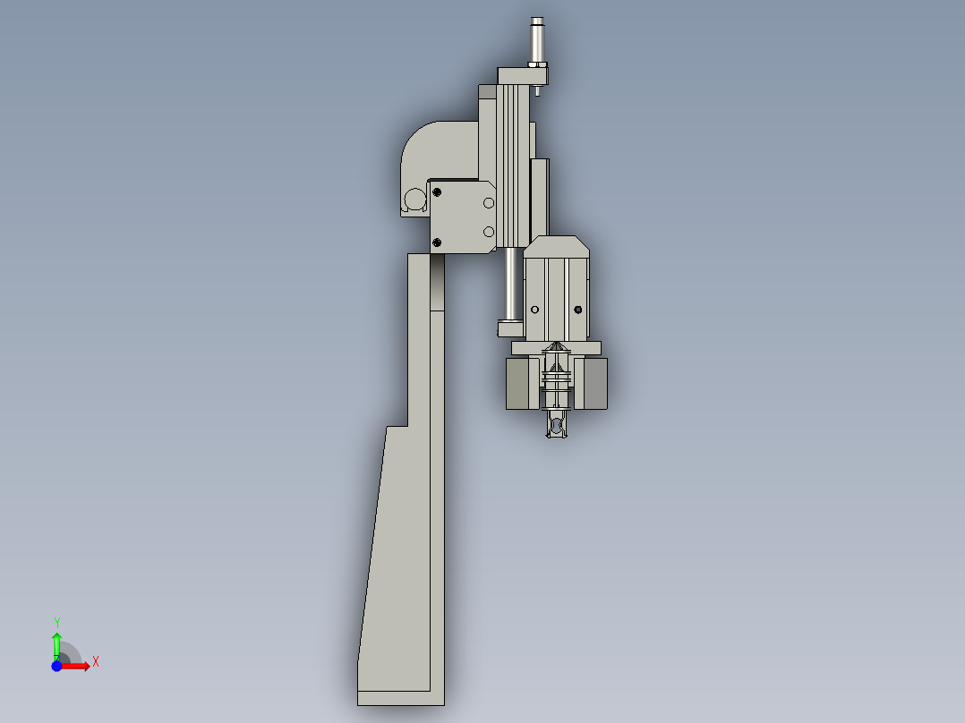 ANM-按钮帽搬送前视图