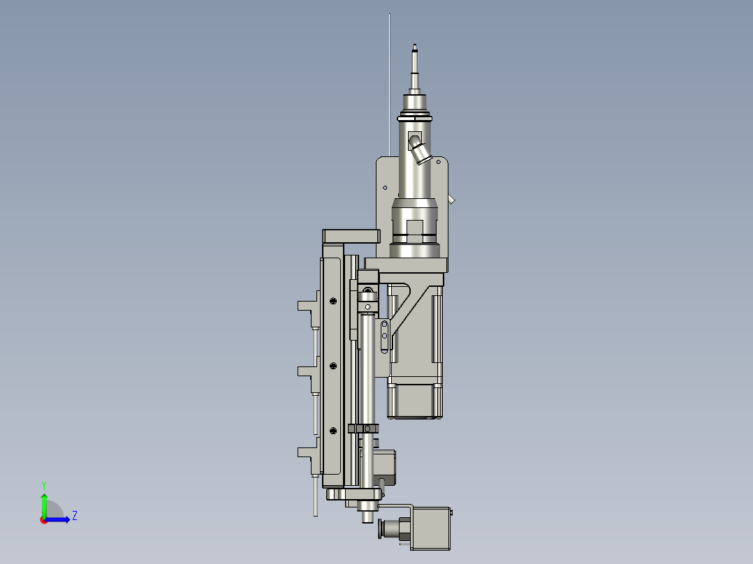 SJU04-00螺丝刀组件-04左视图