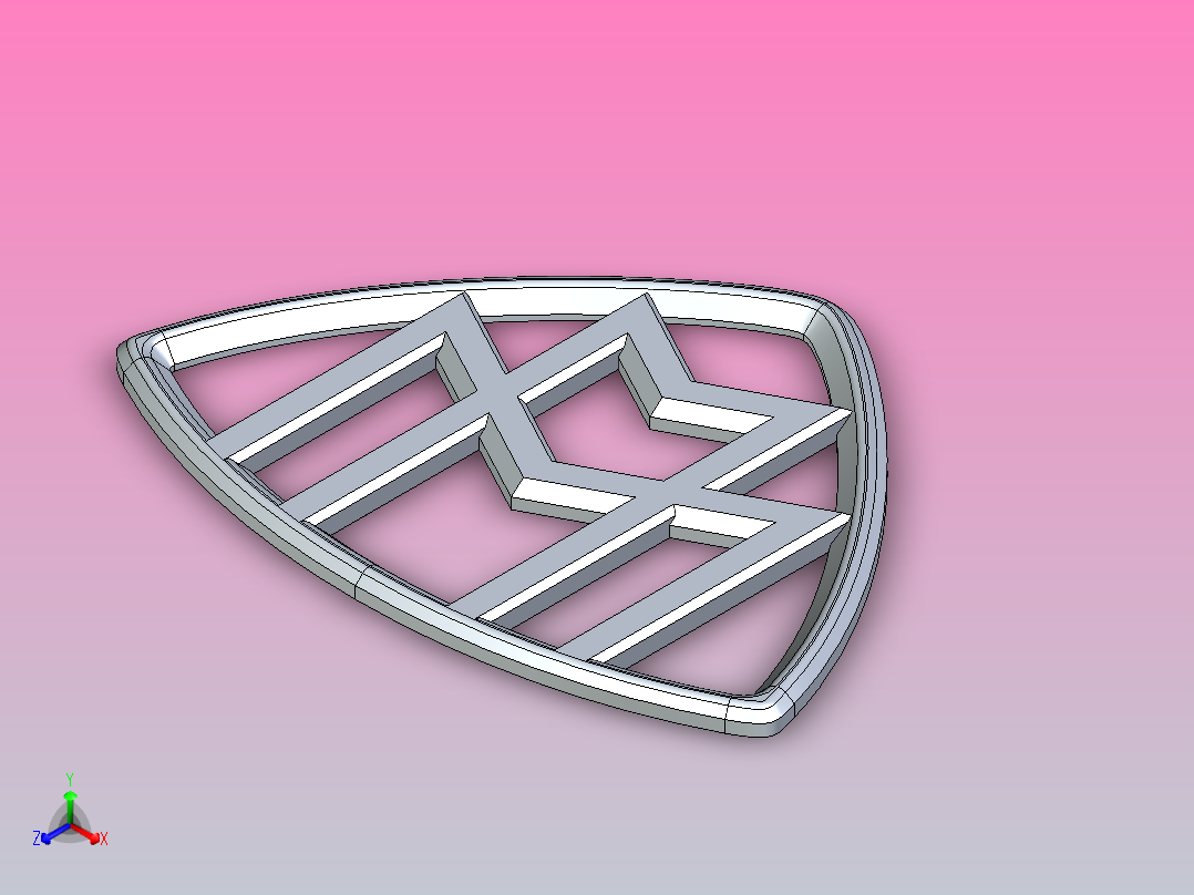 迈巴赫标志主视图