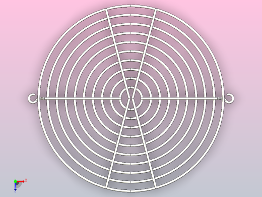 TX172金属网罩[TX172]俯视缩略图