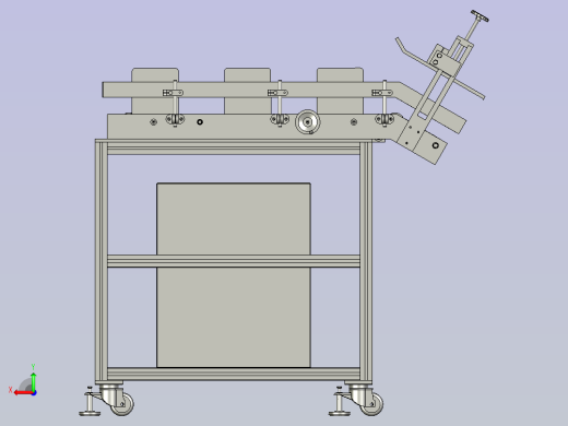 纸盒加工的传送装置后视缩略图
