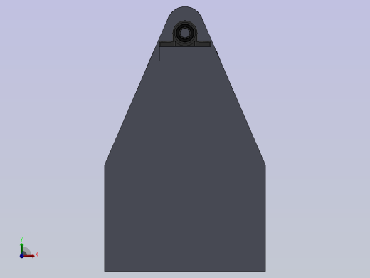 动物粪便料斗前视缩略图