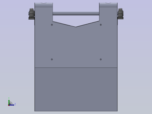 动物粪便料斗左视缩略图