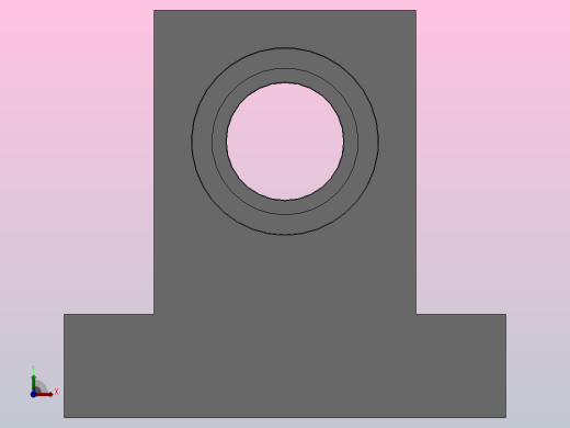 T型高度指定型轴承座组件_BTD-6903-2Z-40-A前视缩略图