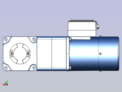 YB电磁制动电机 25yb02-1800后视缩略图