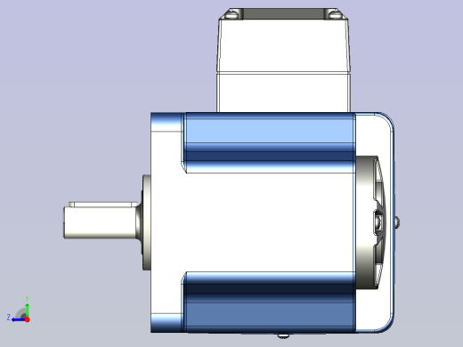 YB电磁制动电机 25yb02-1800右视缩略图