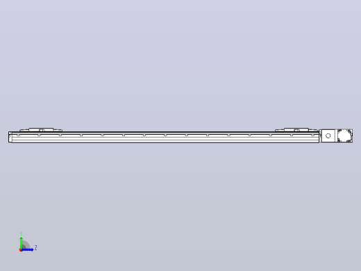 皮带直线轴双滑块型TPA-GCBS-120-P70-L500-QR-M20-N3左视缩略图