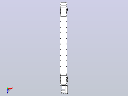皮带直线轴双滑块型TPA-GCBS-120-P70-L500-QR-M20-N3俯视缩略图