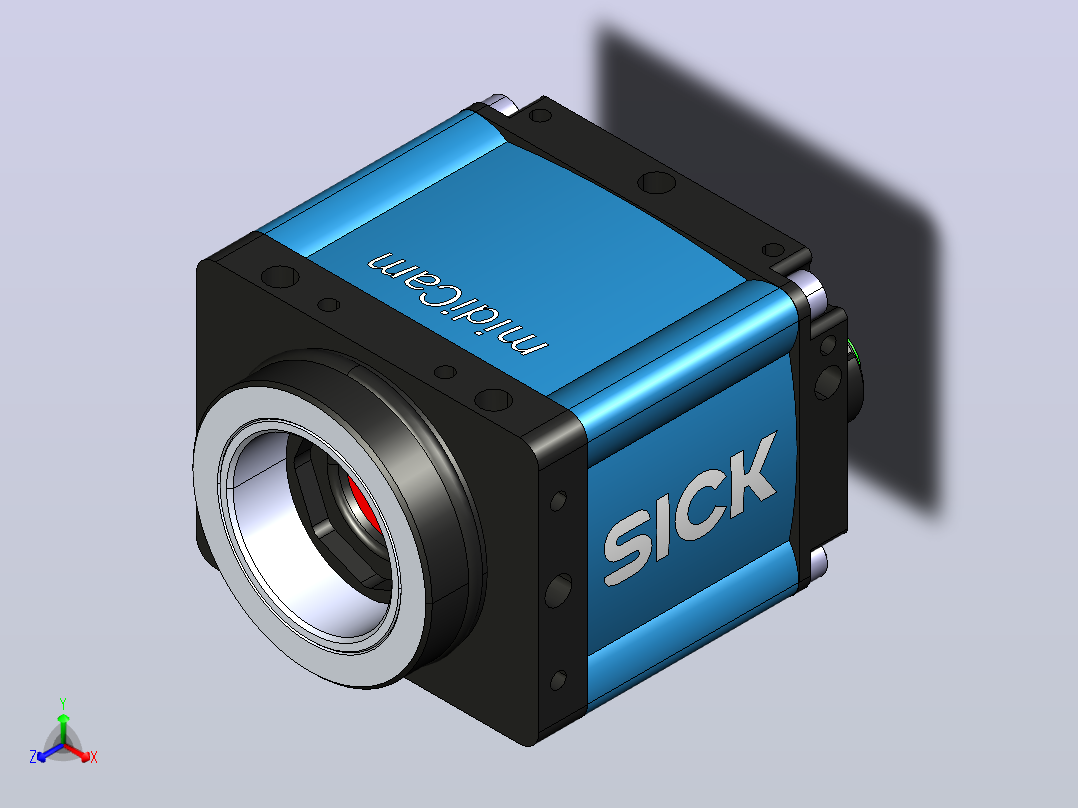 midiCam601x图像识别仪器主视图