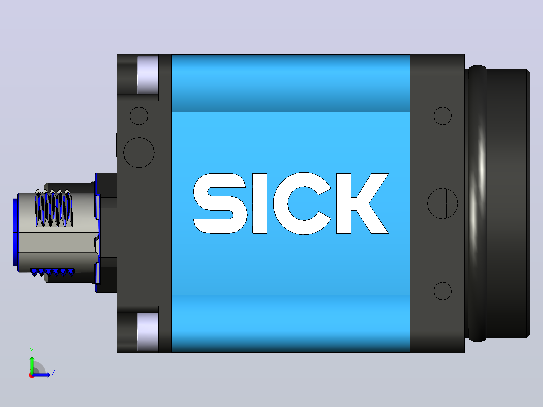 midiCam601x图像识别仪器左视图