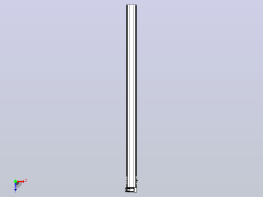 皮带直线轴半封闭可选导轨TPA-HNB-140D-120-L2300-RU-C-P40-N3俯视缩略图