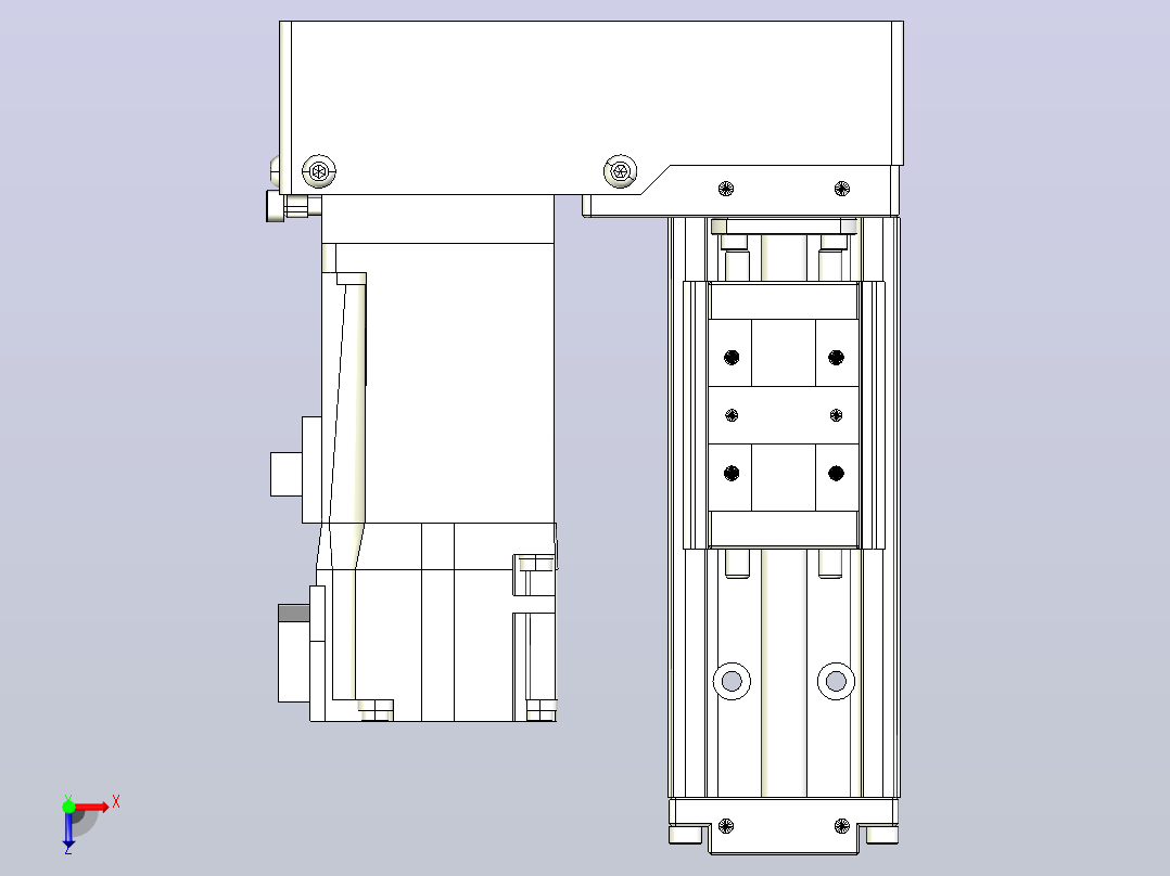 钢基模组TPA-KSR-4002C-100A1-ML-H1俯视图