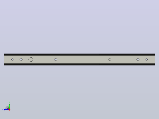 经济型线性滑轨模型 抽拉型右视缩略图