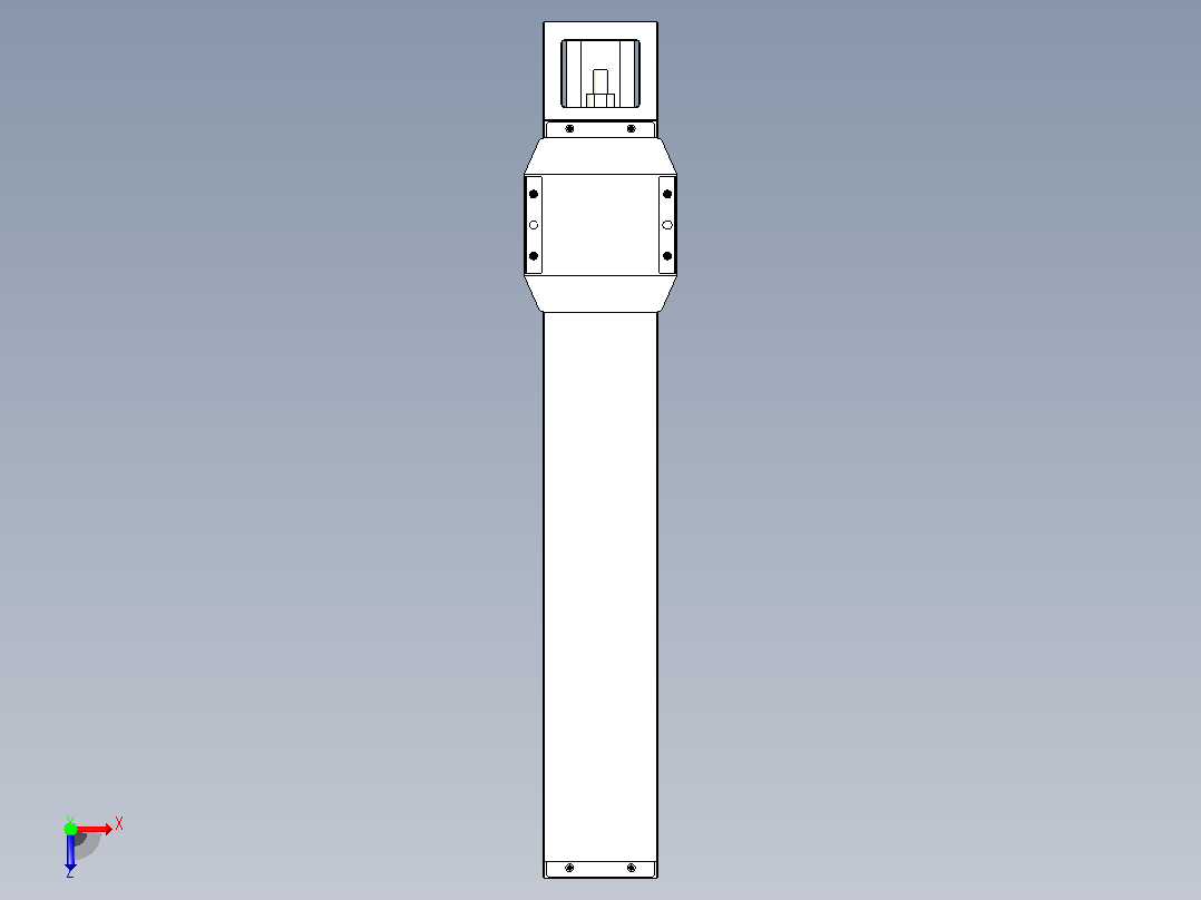 钢基模组TPA-KCR-8610C-540A1-M-F0俯视图