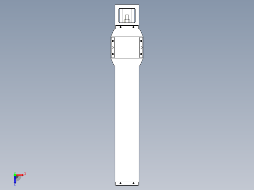 钢基模组TPA-KCR-8610C-540A1-M-F0俯视缩略图