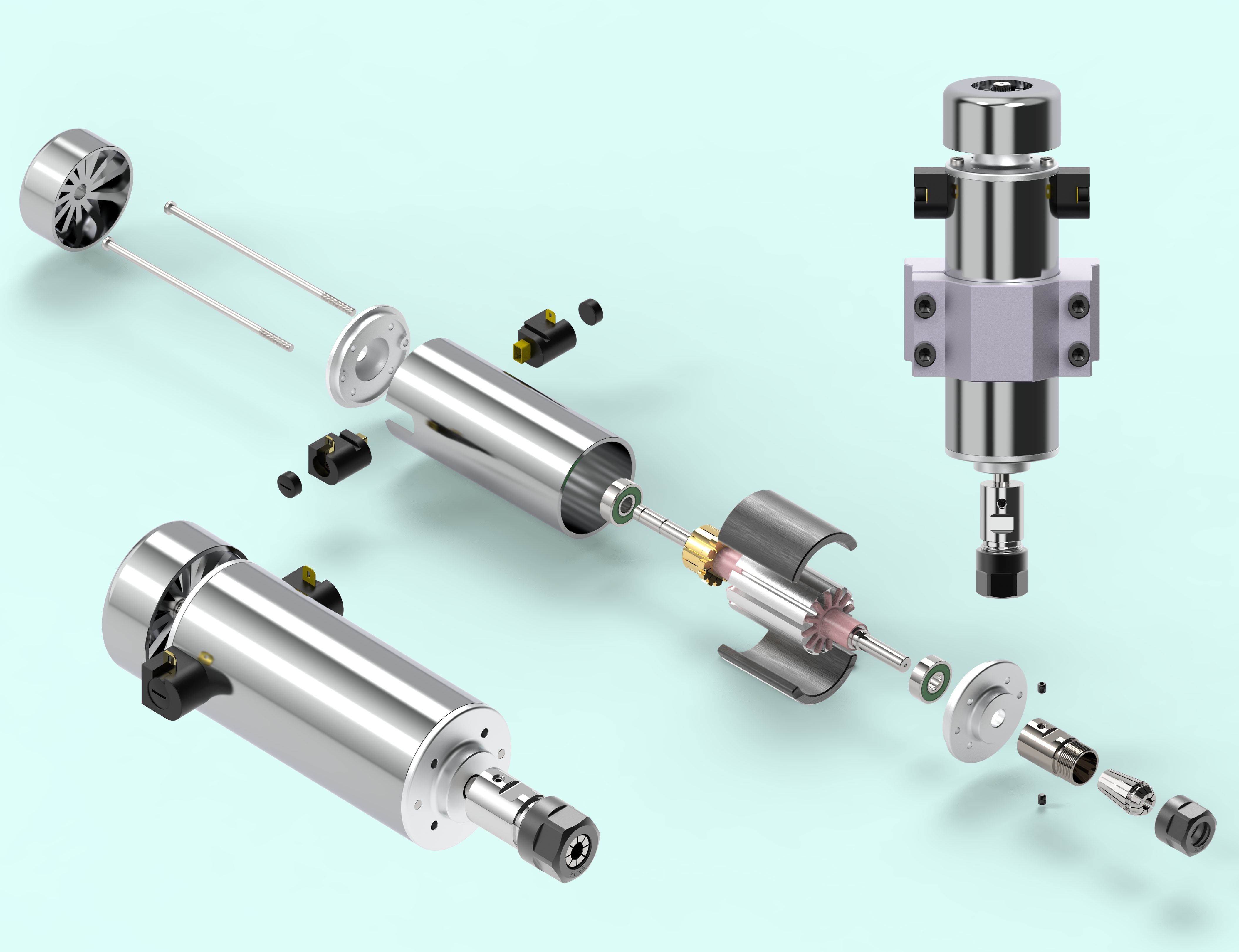 发动机 Spindle 0.8kw