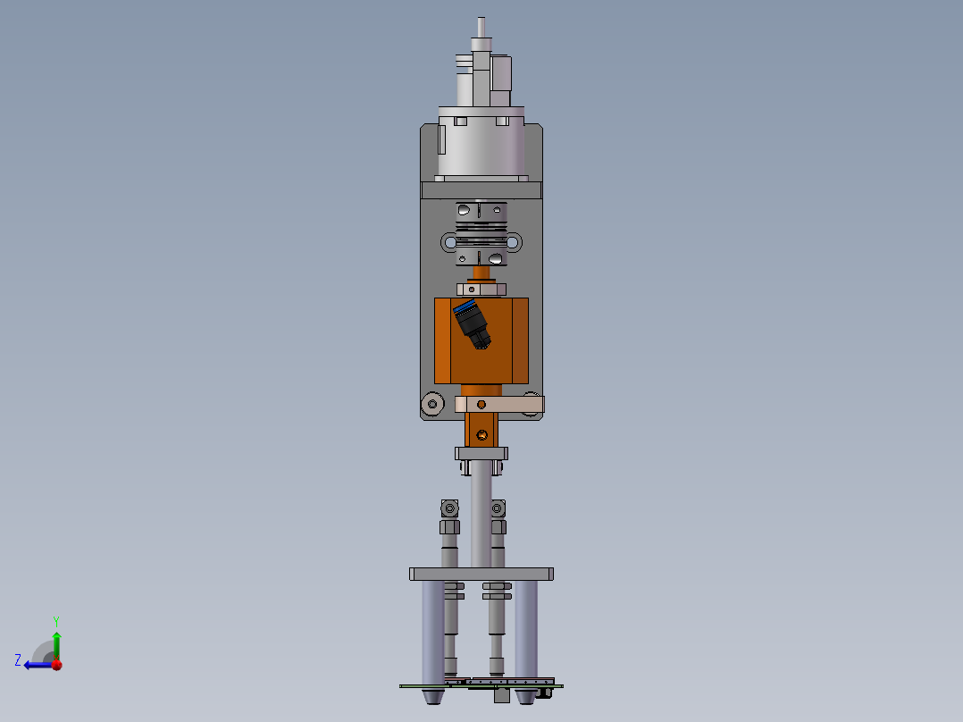 Z轴吸盘机构sw23右视图