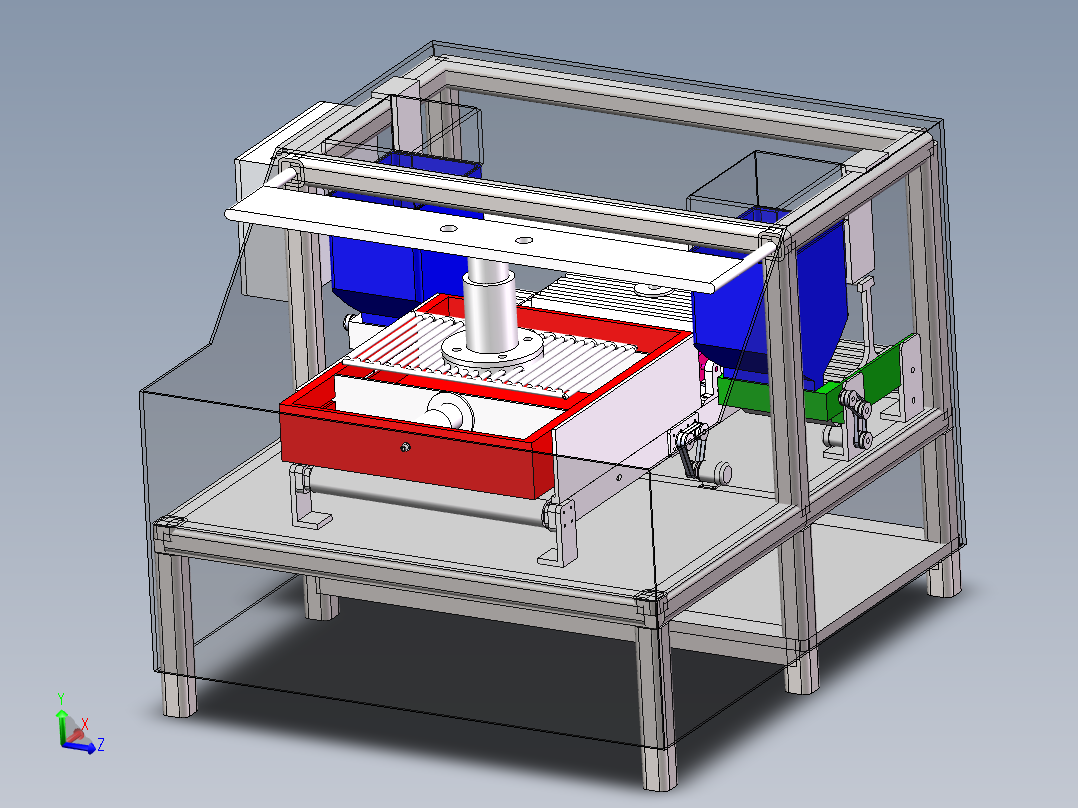 自动穿串机设计图